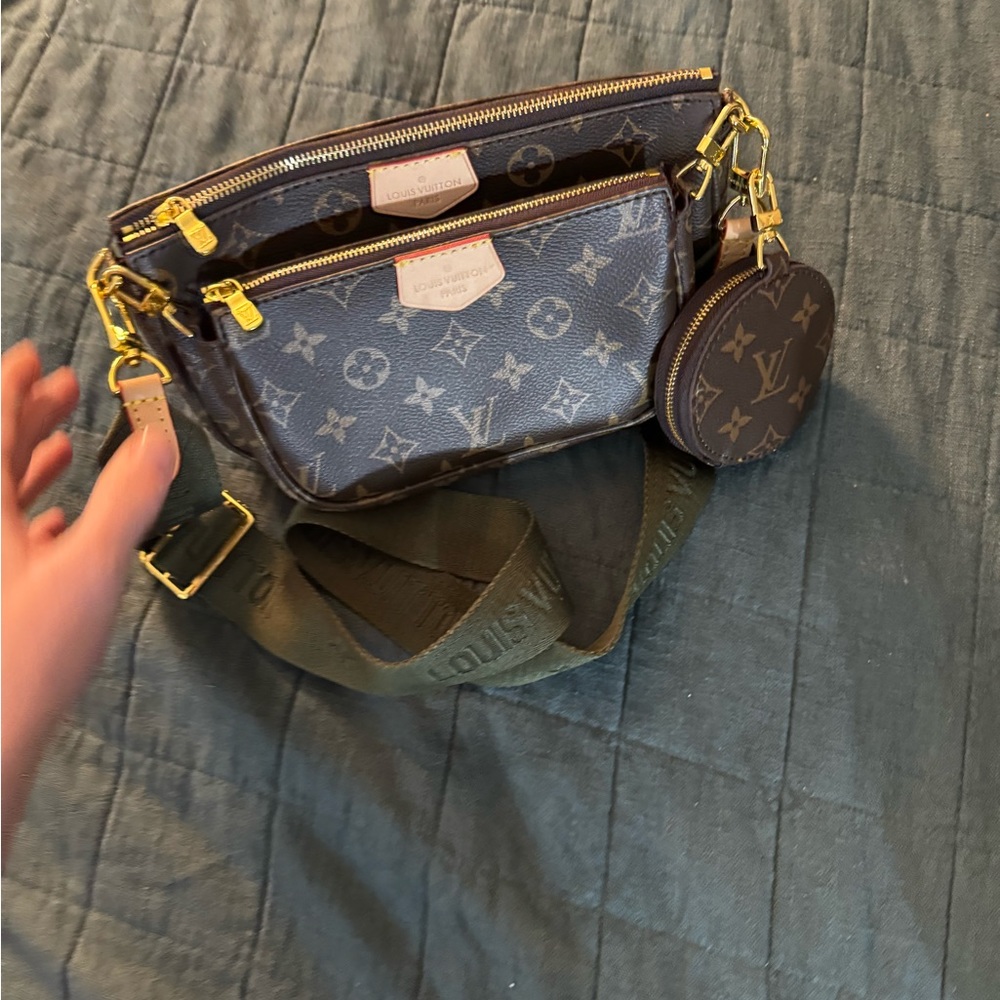 Designer Inspired Adjustable Crossbody Bag